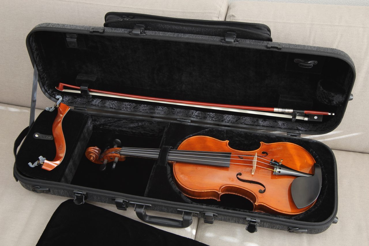 新素材ケース GEWA Violin case “BIO” 外付けポケットあり | 伊藤丈晃 
